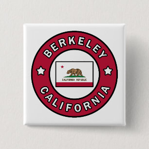 Badge Carré 5 Cm Berkeley Californie