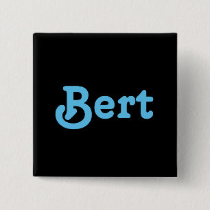 Badge Carré 5 Cm Bert Bouton