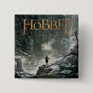 Badge Carré 5 Cm BILBO BAGGINS™ chez Erebor