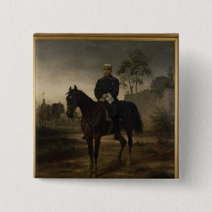 Badge Carré 5 Cm Bismarck avant Paris, 1873