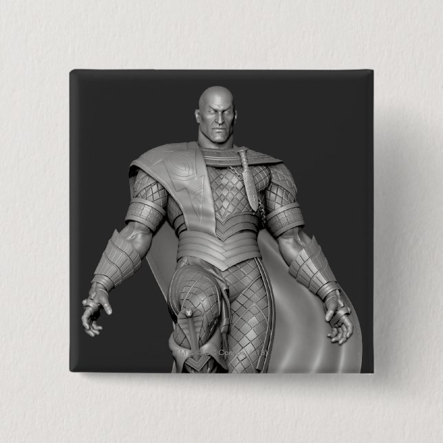 Badge Carré 5 Cm Black Adam Alternate (Devant)