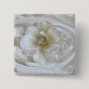 Badge Carré 5 Cm Blanc ivoire