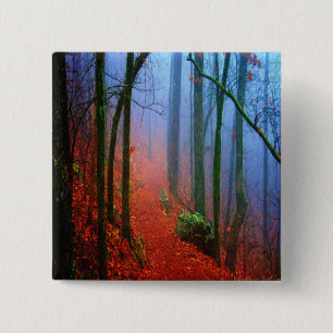 Badge Carré 5 Cm Blue fog