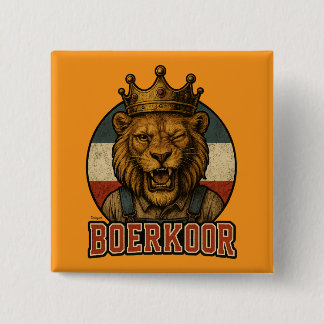 Badge Carré 5 Cm Boerkoor – Voix du cœur paysan