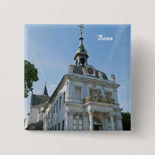 Badge Carré 5 Cm Bonn