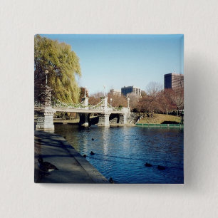 Badge Carré 5 Cm boston commun