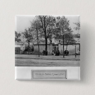 Badge Carré 5 Cm Boulevard Saint-Jacques