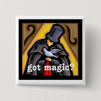 Badge Carré 5 Cm bouton