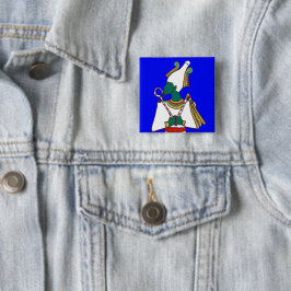 Badge Carré 5 Cm Bouton