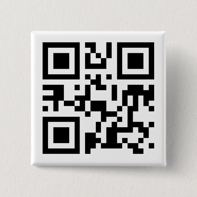 Badge Carré 5 Cm Bouton (Devant)