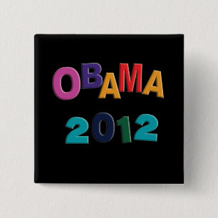 Badge Carré 5 Cm Bouton 2012 d'aimant d'alphabet de réfrigérateur