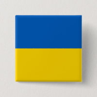 Bouton avec drapeau d'Ukraine