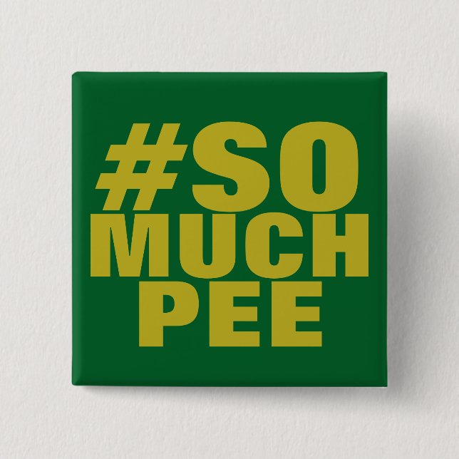 Badge Carré 5 Cm bouton carré de #SOMUCHPEE (Devant)