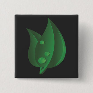 Badge Carré 5 Cm Bouton de Beatfarm