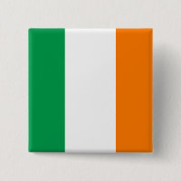 Bouton de drapeau de l'Irlande