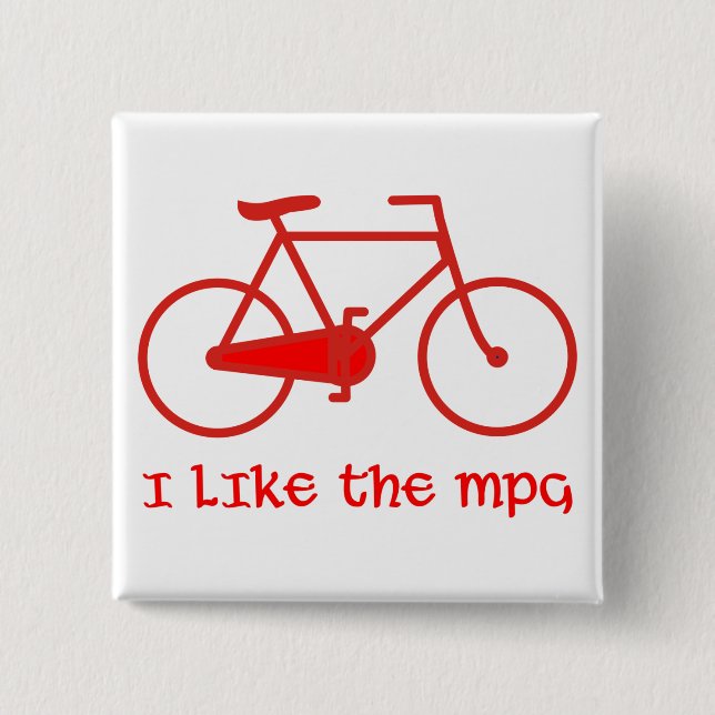 Badge Carré 5 Cm Bouton de MPG (Devant)