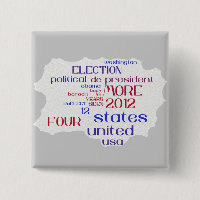 Bouton de nuage de Barack Obama 2012