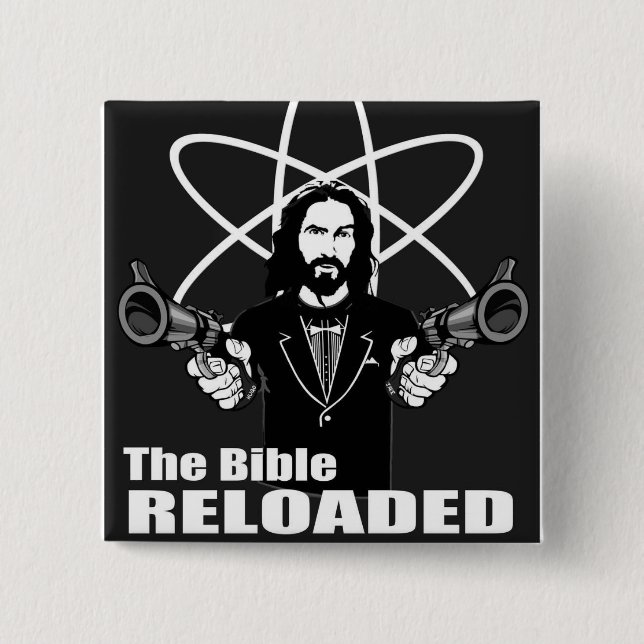 Badge Carré 5 Cm Bouton de TBR (Devant)