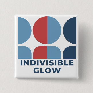 BADGE CARRÉ 5 CM BOUTON D'ÉCLAIRAGE INDIVISIBLE
