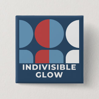 BADGE CARRÉ 5 CM BOUTON D'ÉCLAIRAGE INDIVISIBLE