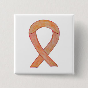 Badge Carré 5 Cm Bouton d'épingle d'art personnalisé pour la sensib