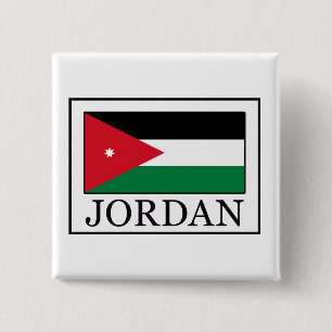 Badge Carré 5 Cm Bouton Jordanie