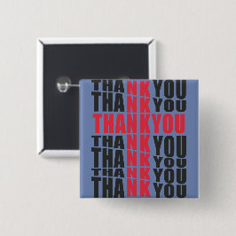 Badge Carré 5 Cm Bouton Merci Jesus