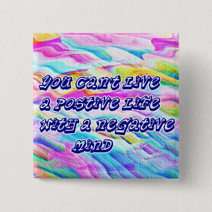 Badge Carré 5 Cm Bouton_positif