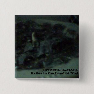 Badge Carré 5 Cm Bouton SPIDERintheHALL Exiles