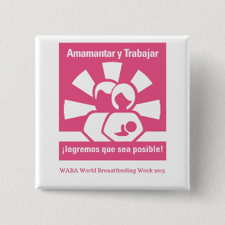Badge Carré 5 Cm Bouton WBW15 (espagnol)