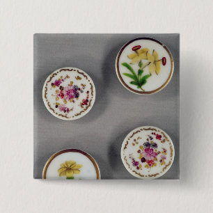 Badge Carré 5 Cm Boutons