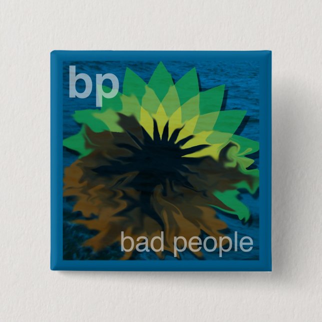 Badge Carré 5 Cm bp=badpeople (Devant)