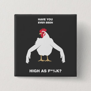 Badge Carré 5 Cm Bras de poulet