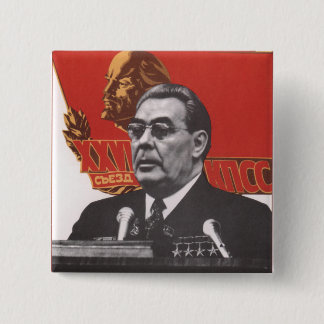 Badge Carré 5 Cm Brezhnev
