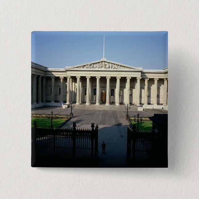 Badge Carré 5 Cm British Museum (Devant)