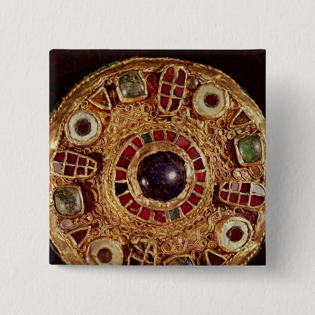 Badge Carré 5 Cm Broche ronde (Devant)