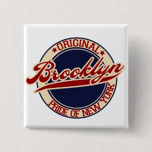 Badge Carré 5 Cm Brooklyn