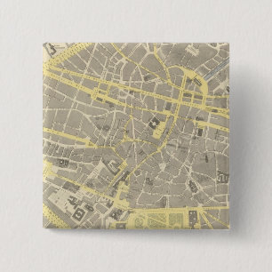 Badge Carré 5 Cm Bruxelles