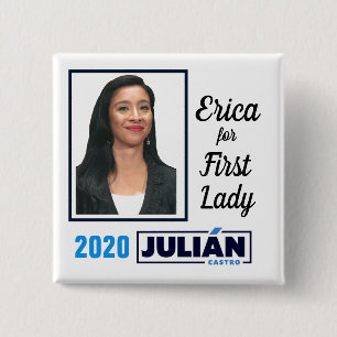 Badge Carré 5 Cm Bruyère Castro pour première Madame