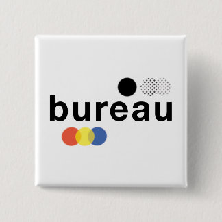 Badge Carré 5 Cm bureau
