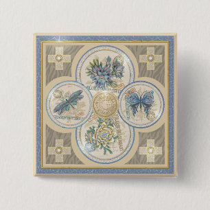 Badge Carré 5 Cm Bureau de création G