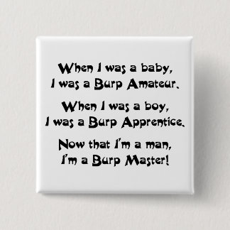 Badge Carré 5 Cm Burp Master