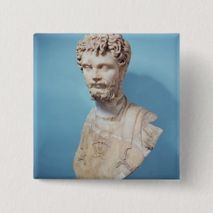 Badge Carré 5 Cm Buste de Septimus Severus