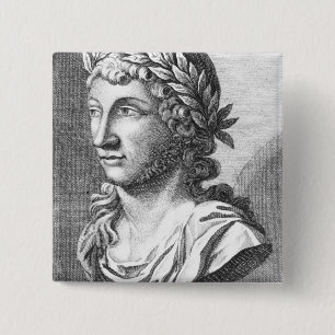 Badge Carré 5 Cm Buste de Xenophanes