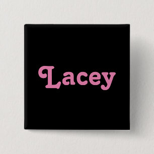 Badge Carré 5 Cm Button Lacey
