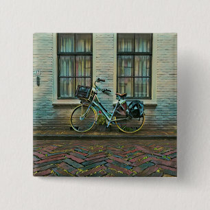 Badge Carré 5 Cm Cadeaux cyclistes cool