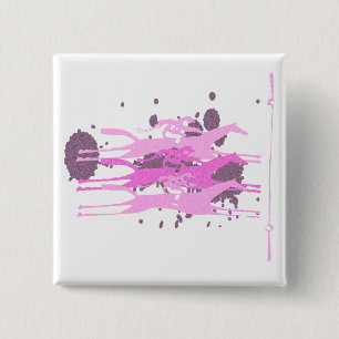 Badge Carré 5 Cm Cadeaux de course de chevaux