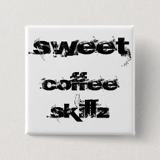 Badge Carré 5 Cm Café doux Skillz