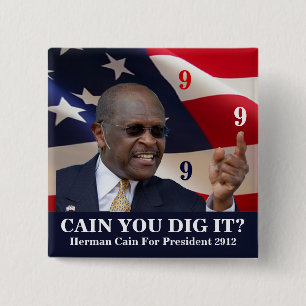 Badge Carré 5 Cm Caïn vous le creusez ?