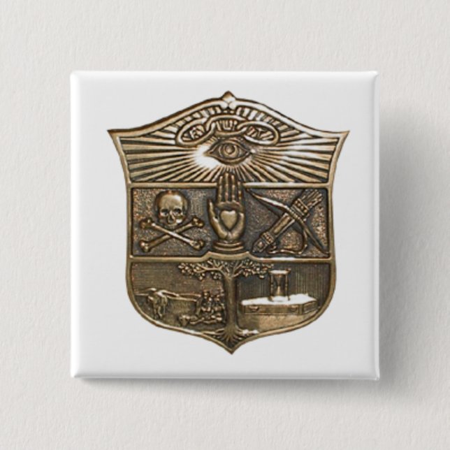 Badge Carré 5 Cm camarades impairs (Devant)